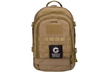 Image of Loaded Gear GX-500 Crossover Utility Backpack, Padded Laptop Sleeve, Side Compression Straps, Dark Earth, 7.08 x 10 x 17.72 In BI12614
