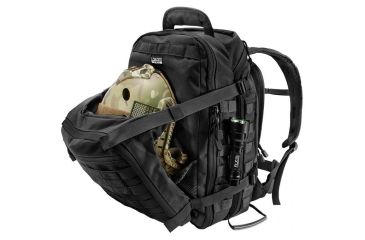 Image of Loaded Gear GX-600 Crossover Long Range Backpack, Sunglass/Goggle Compartment,, Black, 9.84 x 13 x 19.69 in BI12598