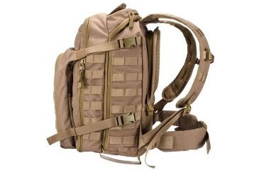 Image of Loaded Gear GX-600 Crossover Long Range Backpack, Sunglass/Goggle Compartment,, Dark Earth, 9.84 x 13 x 19.69 in BI12600