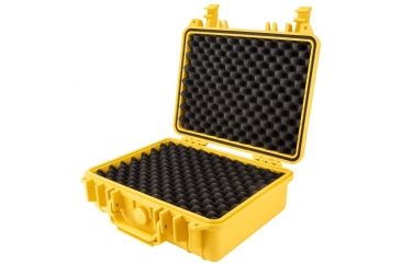 Image of Loaded Gear HD-200 WT Protective Hard Case w/ Foam Padding, 2 Padlock Mounting Points, Yellow BH12670