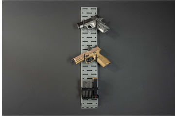 Image of Lockdown SecureWall, Handgun Kit, Grey/Black, 1215348