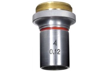 Image of LOMO Objective, Plan Achromat, 4x, 0.12 N.A., DIN