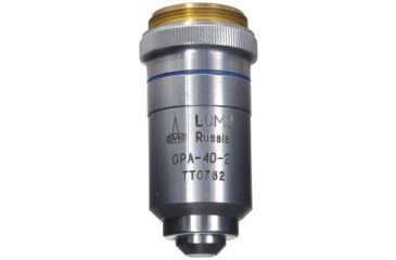 Image of LOMO Objective, Q-Plan Achromat, 40x, 0.65 N.A., DIN