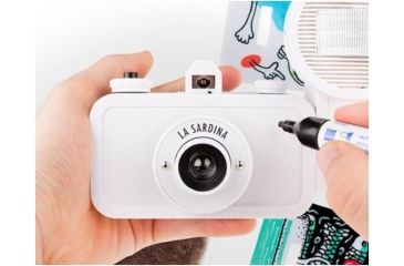 Image of Lomography La Sardina/Flash - DIY White 367