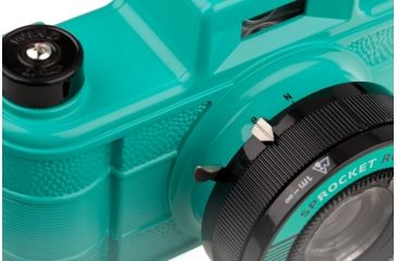 Image of Lomography Sprocket Rocket, Teal, Top Lens 935
