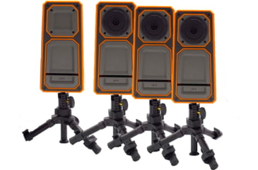 Image of Longshot by Target Vision LR-3 w/ 2 Extra Cameras w/ 3 Bulletproof Warranties, Black/Orange/Grey, TV-CF103-3-W