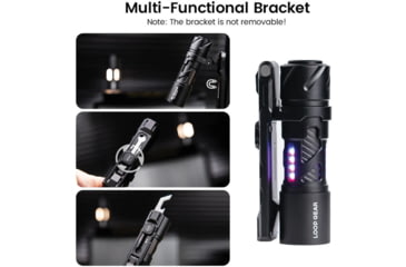 Image of Loop Gear SK03 Flashlight RGB Black, LPGSK03RGBBK