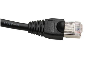 Image of Lorex 100FT CAT-6 Outdoor Extension Cable, Black, 100ft, CBL100C6RXU