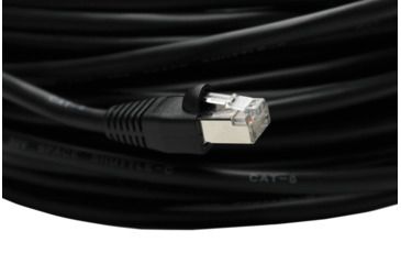 Image of Lorex 100FT CAT-6 Outdoor Extension Cable, Black, 100ft, CBL100C6RXU