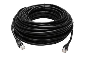 Image of Lorex 100FT CAT-6 Outdoor Extension Cable, Black, 100ft, CBL100C6RXU