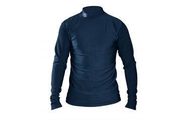 Image of Louisville Slugger Adult Slugger Cold Weather Thermal Tech Long Sleeve Shirt,Navy,Medium LS1535-AM-NV