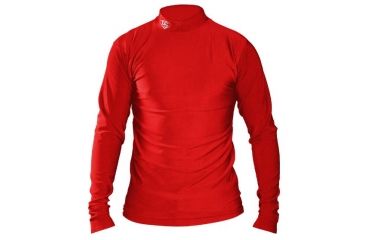 Image of Louisville Slugger Adult Slugger Cold Weather Thermal Tech Long Sleeve Shirt,Red,XL LS1535-AXL-RD