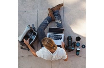 Image of Lowepro Nova Sport 35L AW Shoulder Bag, Slate Grey LP36608