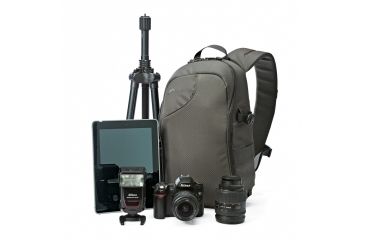 Image of Lowepro Transit Sling 250 AW Camera Pack, Slate Grey LP36576