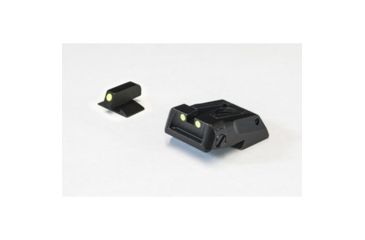 Image of LPA SPL Fully Adjustable Luminova Night Sight For Colt XSE, Novak Compatible, Black, SPL04XE