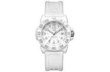 Image of LUMINOX Navy Seal Colormark Watch, White/White, 38mm A.7057.WO