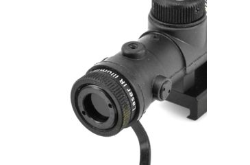 Image of Luna Optics Extended Range IR Laser Illuminator,785nm w/Weaver/Picatinny Rail Adapter,Black LN-ELIR-3