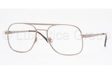 Image of Luxottica LU1041T Progressive Eyeglasses, T129 Gold Demo Lens Frame / 54 mm Prescription Lenses, T129-5416