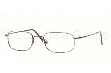 Image of Luxottica LU6502 Bifocal Eyeglasses Brown Frame / 51 mm Prescription Lenses, 3004-5119, Select Frame Color / Lens Diameter Brown Frame / 51 mm Prescription Lenses