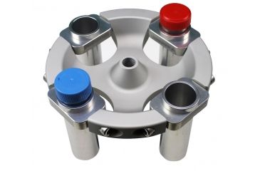 Image of LW Scientific 4-Place Rotor for C5 Centrifuge w/4 - 50ml Metal Tube Shields C5R-KIT4-50ML
