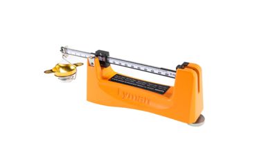 Image of Lyman 7752225 Brass Smith 500 Reloading Scale Aluminum Orange