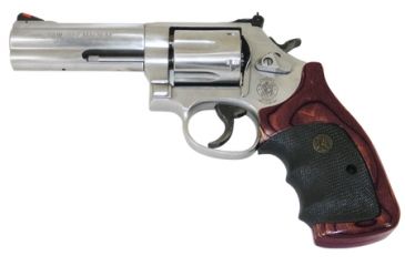 Image of Lyman American Legend Grip Series For Smith &amp; Wesson J Frame Revolvers Rosewood Laminate Finish