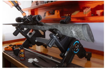 Image of Lyman Revolution HD Heavy Duty Gun Vise, Black/Silver, 7832280