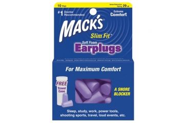 Image of Mack's Foam &amp; Slim Fit Earplugs