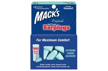 Image of Mack's Foam &amp; Slim Fit Earplugs