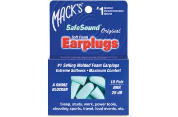 Image of Mack's  Original Earplugs 10pr 9