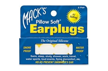 Image of Mack's  Pillow Soft Earplug 2pr 5