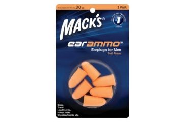 Image of Macks Ear Ammo Ear Plugs, 3 Pair MK4943