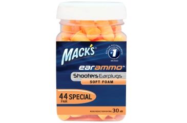 Image of Macks Ear Ammo Ear Plugs, 44 Pair Jar MK4444