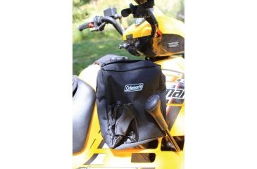 Image of Coleman Mad Dog Tank Top ATV Saddle Bag, Black 2000012674