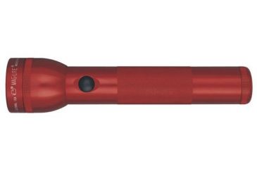 Image of Maglite 2 D Cell LED Flashlight, 213 lumens, Presentation Box, Red, ST2D035