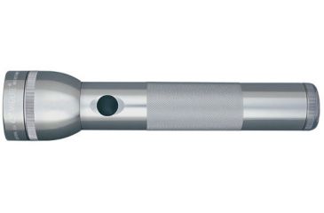 Image of Maglite 2 D Cell LED Flashlight, 213 lumens, Gray, ST2D096