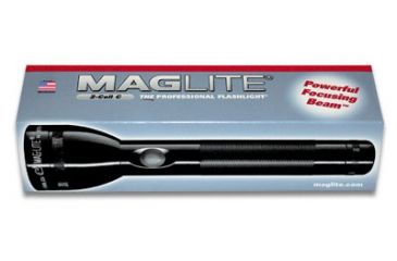 Image of Mag Instrument MagLite ML 100 3-Cell Black LED Flashlight S3DX5- Display Box