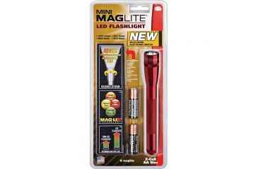 Image of Maglite Aa Mini  Pro Led W/hstr-red SP2P3H