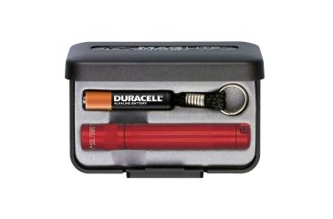 Image of MagLite Solitaire AAA 1-Cell Incandescent Flashlight, Red, Pres. Box, K3A032