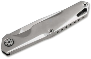 Image of Magnum Shiny EDC Folding Knife, 2.36in, 8Cr13MoV, Stainless Steel Silver Handle, 01SC086