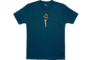 Image of Magpul Hula Girl CVC T-Shirt - Men's, Blue Stone Heather, 2XL, MAG1117-425-2X