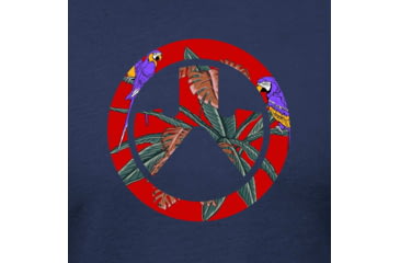 Image of Magpul Industries Aloha Icon White Cotton T-Shirt - Mens, Navy, Small, MAG1286-410-S