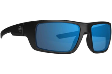 Image of Magpul Industries Apex Eyewear Anti-Reflective Lens Sunglasses, Black Frame, Anti-Reflective, Rose/Blue Mirror Lens, Polarized, MAG113010013020