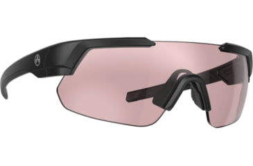 Image of Magpul Industries Defiant Eyewear Shooting Glasses, Black Frame, Rose Lens, MAG1044-0-001-3000