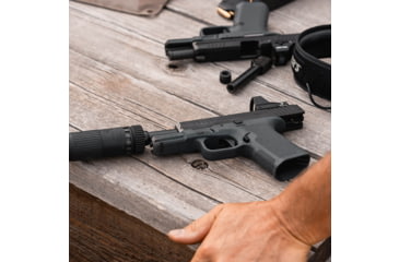 Image of Magpul Industries EHG RG9 Grip Module, Fits Ruger RXM Compact, Matte Finish, Gray, MAG1436-GRY