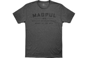 Image of Magpul Industries Go Bang Parts CVC T-Shirt, Charcoal, Medium, MAG1112-011-M
