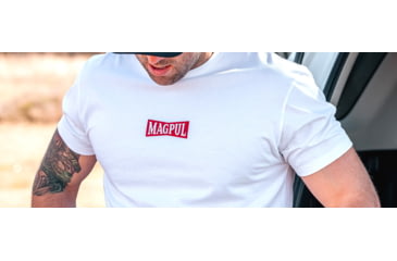 Image of Magpul Industries Hot &amp; Fresh T-Shirt - Mens, White, Short Sleeve, 2XL, MAG12701002X
