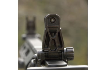 Image of Magpul Industries Mbus Pro Rear Flip Sight Blk MAG276