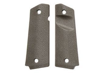 Image of Magpul Industries MOE 1911 Grip Panels, For 1911, TSP Texture, Magazine Release Cut-out, Olive Drab MPIMAG544ODG