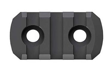 Image of Magpul Industries Rail Section, Fits M-LOK Hand Guard, Aluminum, 3 Slots, Black MPIMAG580